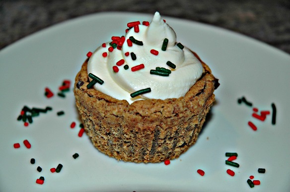 Cannoli Cream Chocolate Chip Cookie Cup | Bakewell Junction